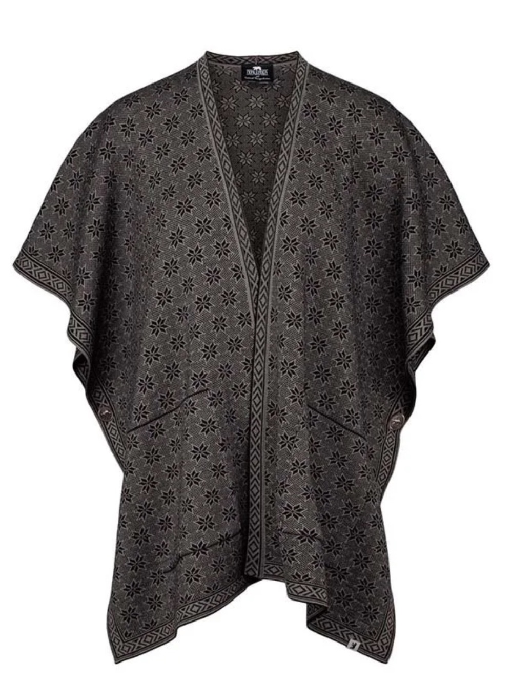 Norlender Johanna Merino Wool Poncho Scarf NWOT